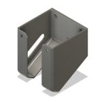 Spatbordverlenger voor 75mm ALU Stromer spatbord (niet-flexibel)