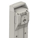 Spatbordverlenger voor 75mm ALU Stromer spatbord (niet-flexibel)