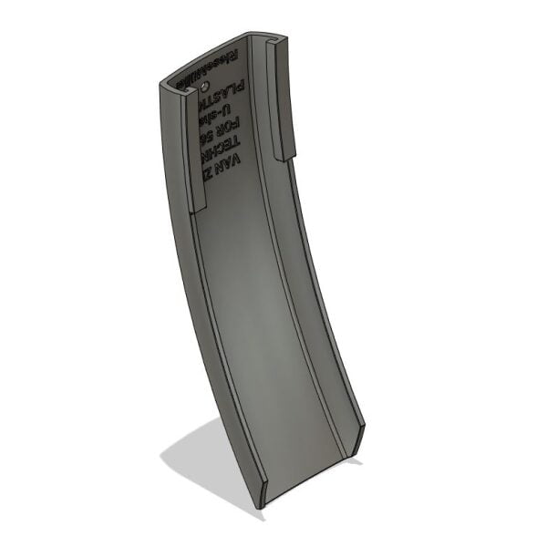 Spatbordverlenger TPU voor Riese Müller SKS 56mmbreed PLASTIC spatbord Spatbordverlenger TPU voor Riese Müller SKS 56mmbreed PLASTIC spatbord