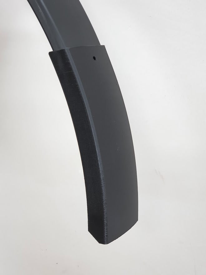 Spatbordverlenger TPU voor Riese Müller SKS 72mm breed PLASTIC Spatbordverlenger TPU voor Riese Müller SKS 72mm breed PLASTIC