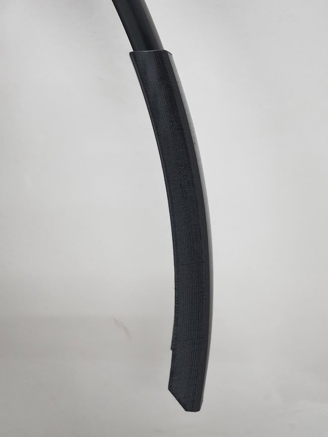 Spatbordverlenger TPU voor Riese Müller SKS 72mm breed PLASTIC Spatbordverlenger TPU voor Riese Müller SKS 72mm breed PLASTIC