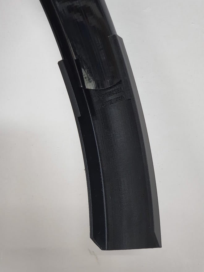 Spatbordverlenger TPU voor Riese Müller SKS 72mm breed PLASTIC Spatbordverlenger TPU voor Riese Müller SKS 72mm breed PLASTIC