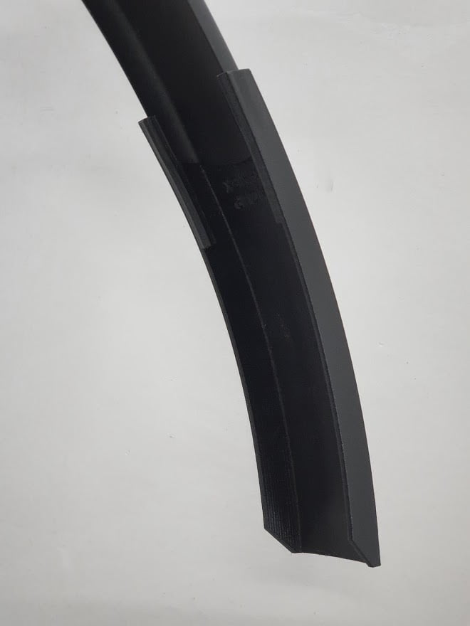 Spatbordverlenger TPU voor SKS Riese Müller 56mm breed ALUMINIUM Spatbordverlenger TPU voor SKS Riese Müller 56mm breed ALUMINIUM