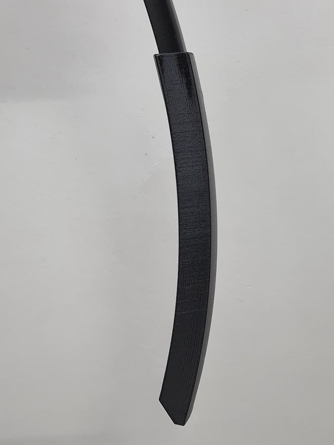 Spatbordverlenger TPU voor SKS Riese Müller 56mm breed ALUMINIUM Spatbordverlenger TPU voor SKS Riese Müller 56mm breed ALUMINIUM