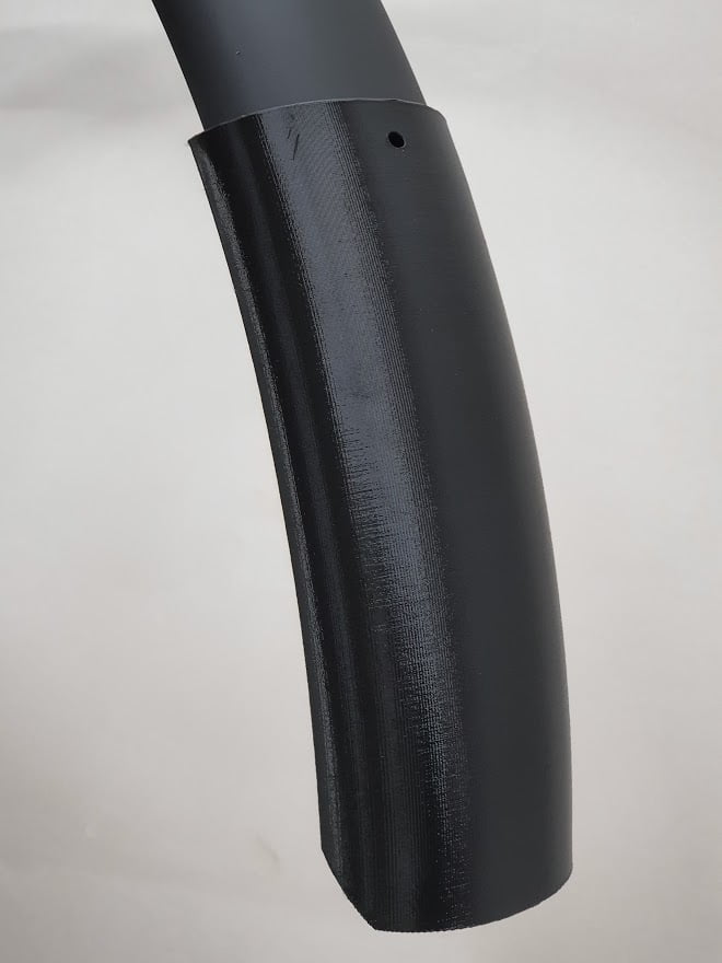 Spatbordverlenger TREK 68.5mm breed – recht – TPU Spatbordverlenger TREK 68.5mm breed – recht – TPU