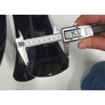 Spatbordverlenger TPU voor Riese Müller SKS 75mm Bleumels U plastic Spatbordverlenger TPU voor Riese Müller SKS 75mm Bleumels U plastic