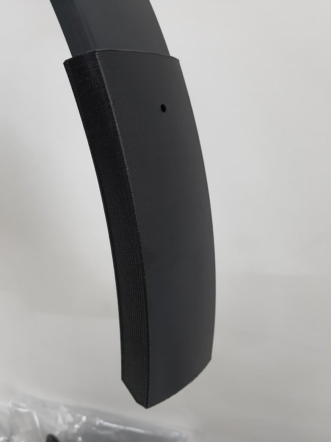 Spatbordverlenger TPU voor Riese Müller SKS 67mm breed PLASTIC Spatbordverlenger TPU voor Riese Müller SKS 67mm breed PLASTIC