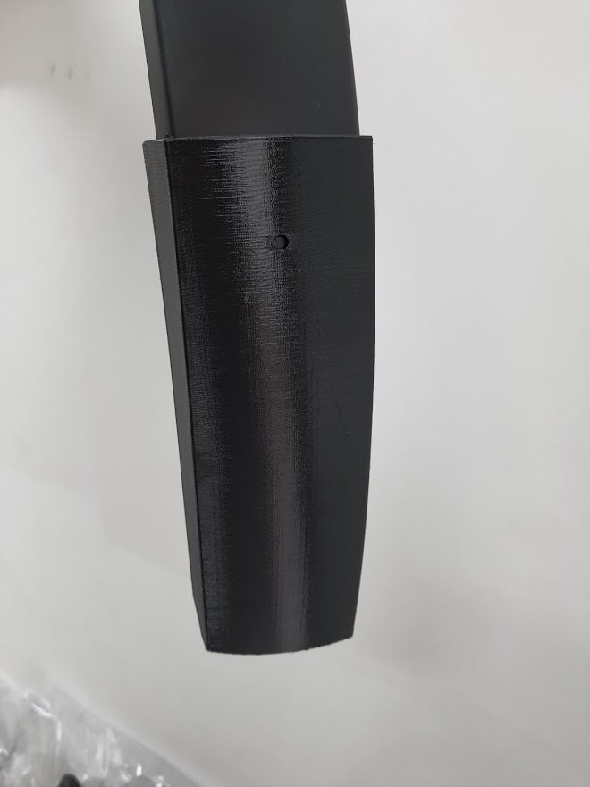 Spatbordverlenger TPU voor Riese Müller SKS 67mm breed PLASTIC Spatbordverlenger TPU voor Riese Müller SKS 67mm breed PLASTIC