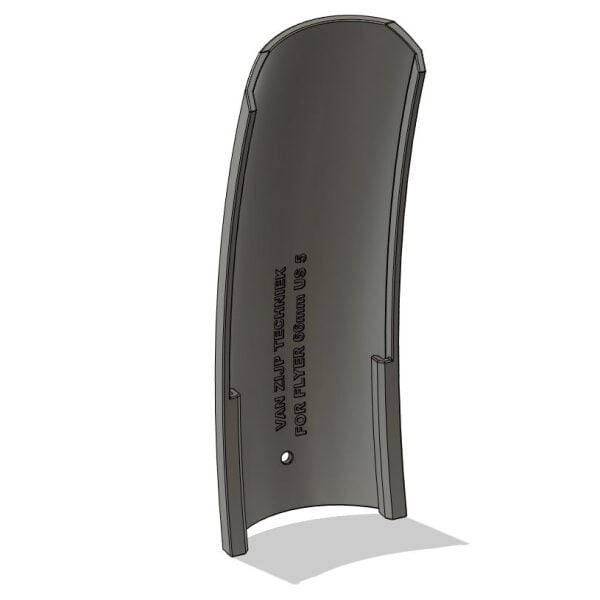 Spatbordverlenger TPU voor Riese Müller SKS 67mm breed PLASTIC Spatbordverlenger TPU voor Riese Müller SKS 67mm breed PLASTIC