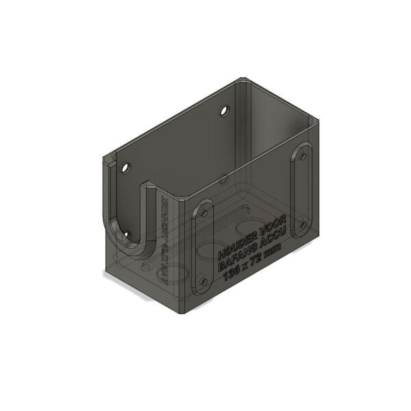 Accuhouder voor Bafang Cortina HT1204DA Accuhouder voor Bafang Cortina HT1204DA