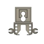 Combihouder voor Stromer accu en oplader CR246 vertikaal