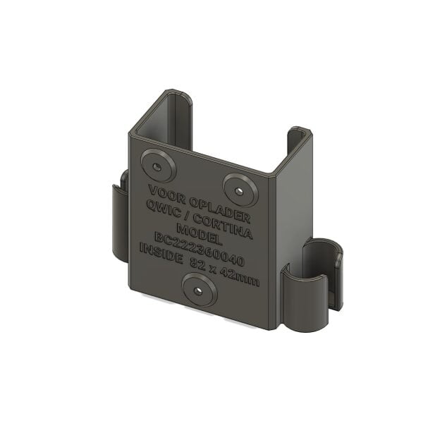 Opladerhouder voor Qwic / Cortina BC222360040 en Stella BC291360040 lader Opladerhouder voor Qwic / Cortina BC222360040 en Stella BC291360040 lader