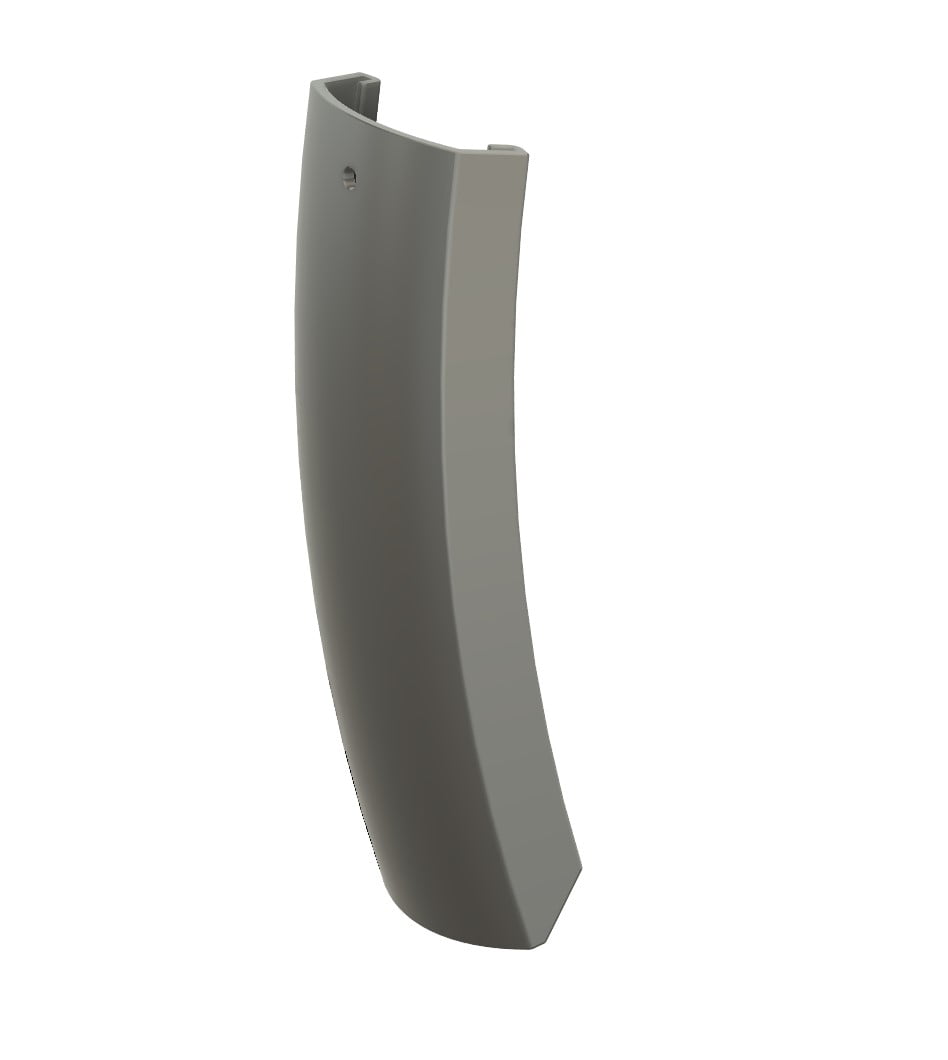 Spatbordverlenger voor 52mm spatbord QWIC o.a. model Premium Spatbordverlenger voor 52mm spatbord QWIC o.a. model Premium