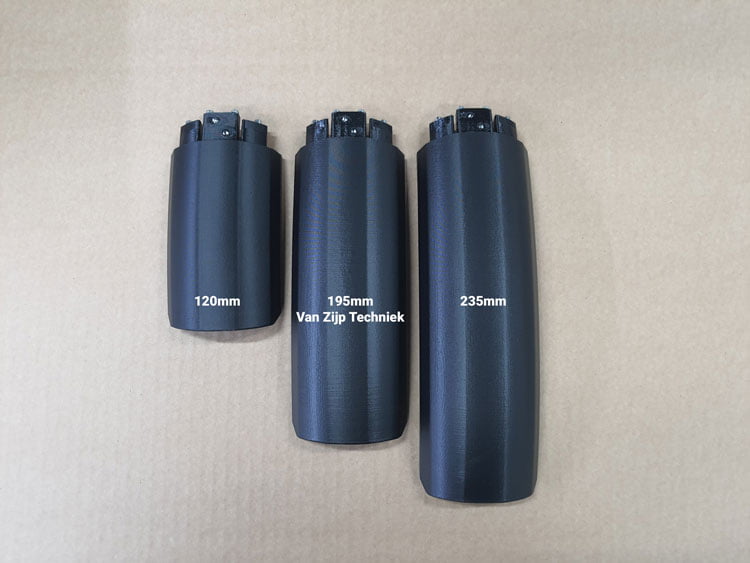 Spatbordverlenger voor 75mm ALU Stromer spatbord (niet-flexibel) Spatbordverlenger voor 75mm ALU Stromer spatbord (niet-flexibel)