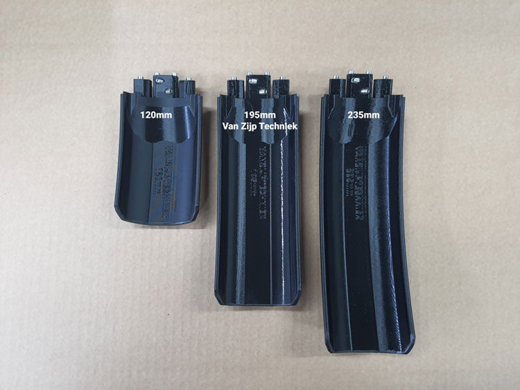 Spatbordverlenger voor 75mm ALU Stromer spatbord (niet-flexibel) Spatbordverlenger voor 75mm ALU Stromer spatbord (niet-flexibel)