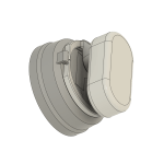 Adapterplaatje Homewizard Watermeter DIEHL Adapterplaatje Homewizard Watermeter DIEHL