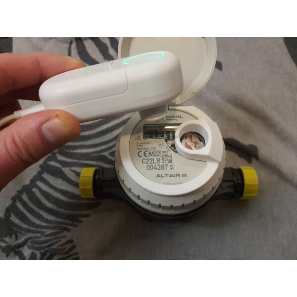 Adapterplaatje Homewizard Watermeter DIEHL Adapterplaatje Homewizard Watermeter DIEHL
