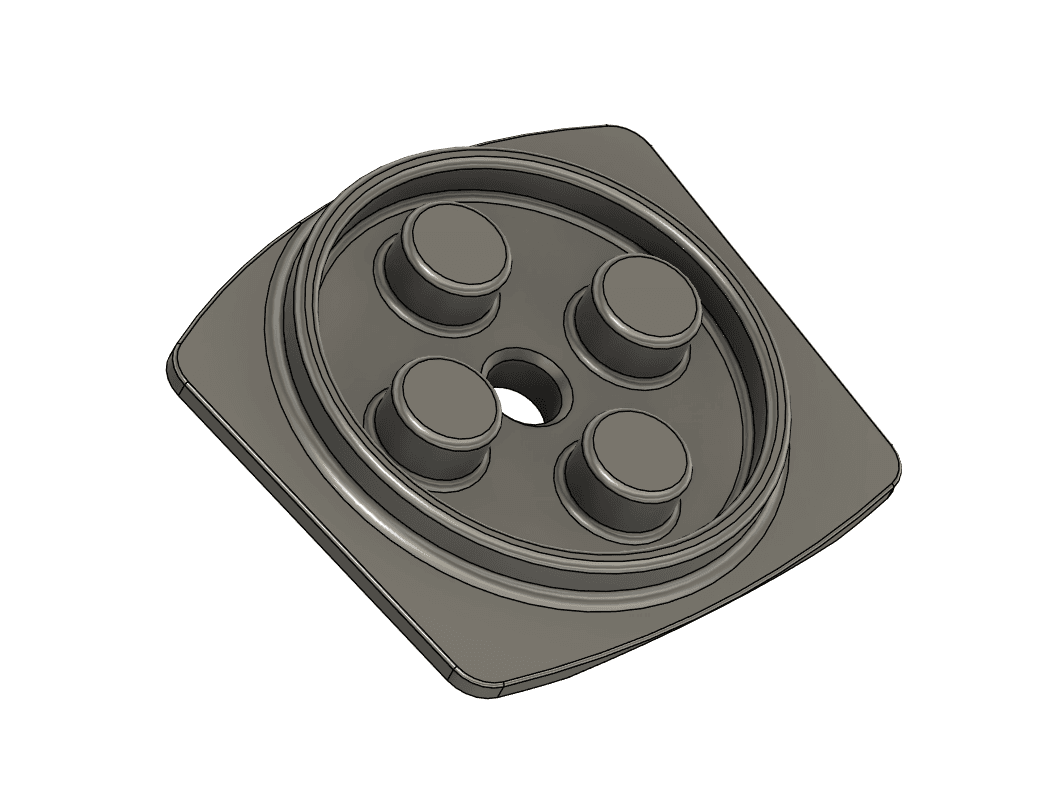 Tussenplaatje Stemplaatje Stromer ST3 5V CHARGED SPconnect Antivibration Tussenplaatje Stemplaatje Stromer ST3 5V CHARGED SPconnect Antivibration